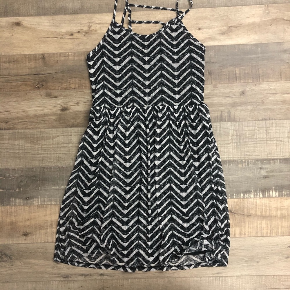 Black Strap Dress Large